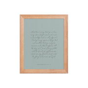 “Abound in Love” – Philippians 1:9–11 KJV Scripture Wall Art
