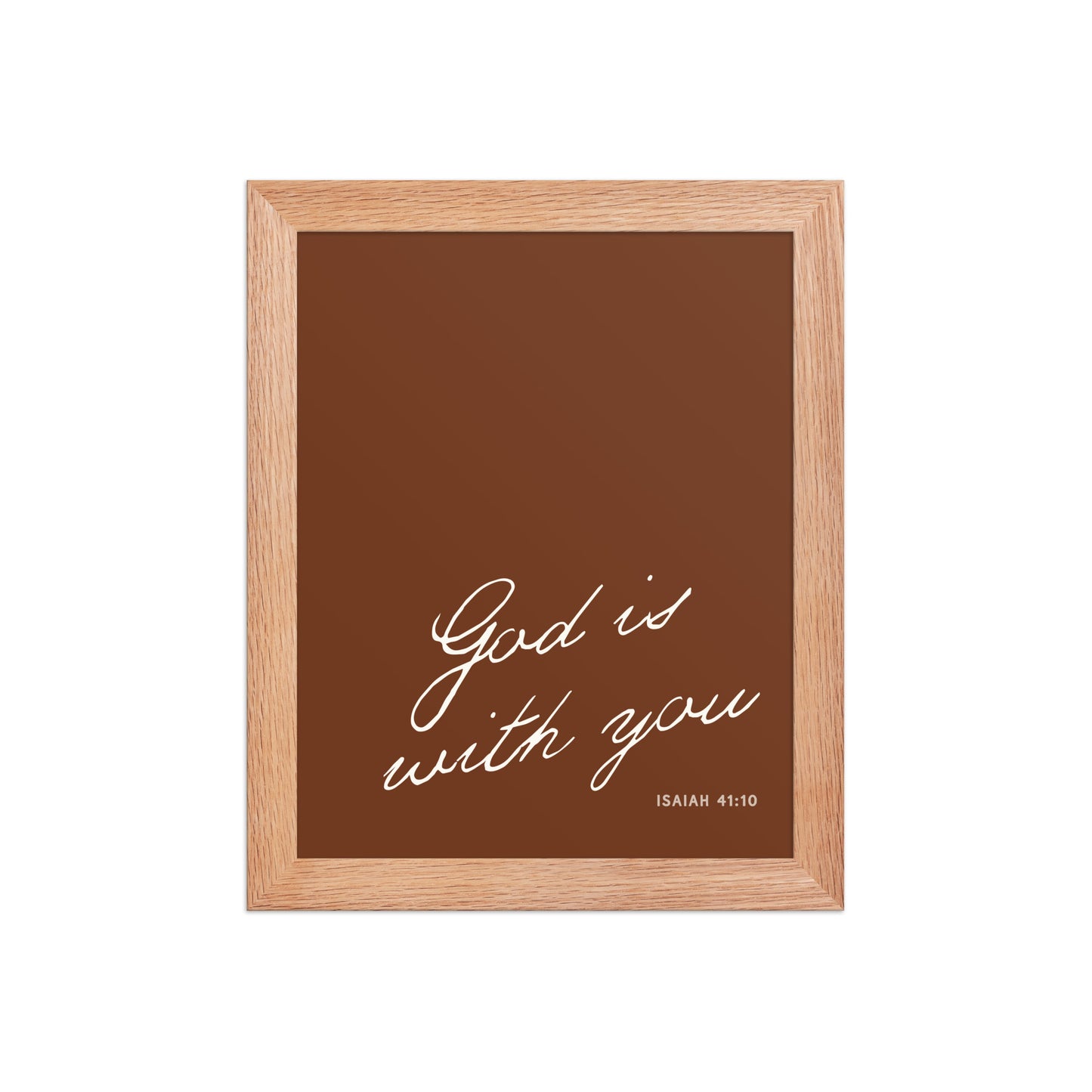 "Do Not Fear" Isaiah 41:10 Art | 3 Color Options