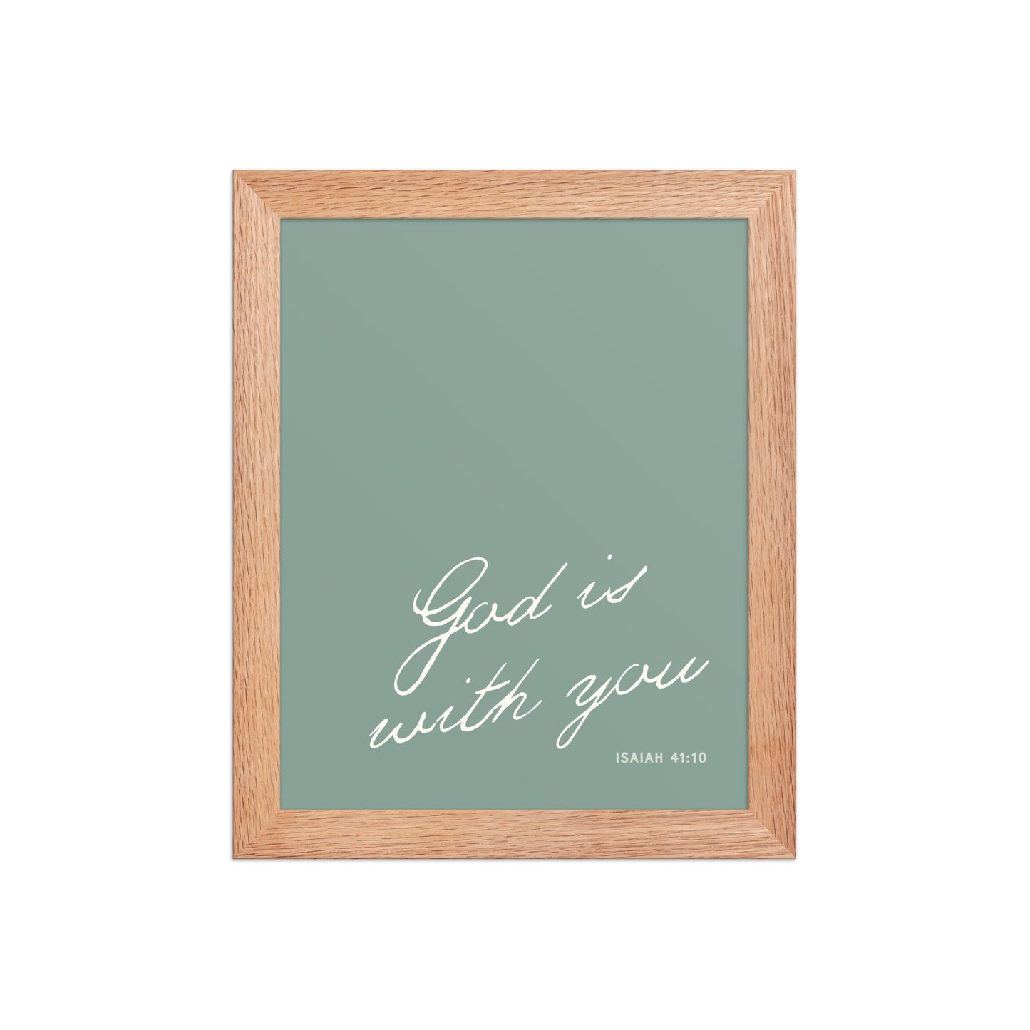 "Do Not Fear" Isaiah 41:10 Art | 3 Color Options