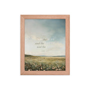 John 14:6 Meadow Scenery With Light Or Dark Text  
