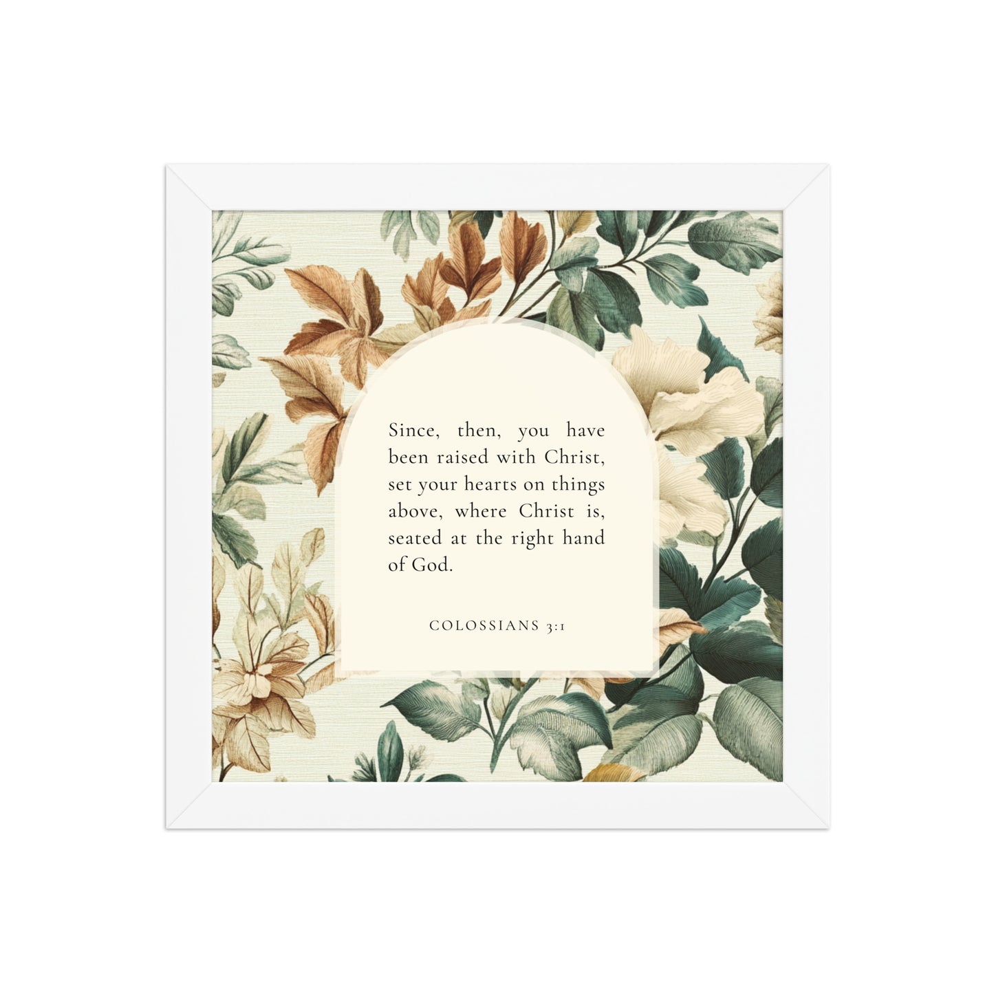 Colossians 3:1 Botanical Background  