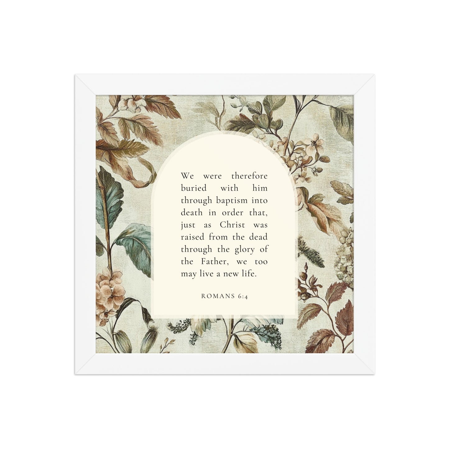 Romans 6:4 Botanical Background  