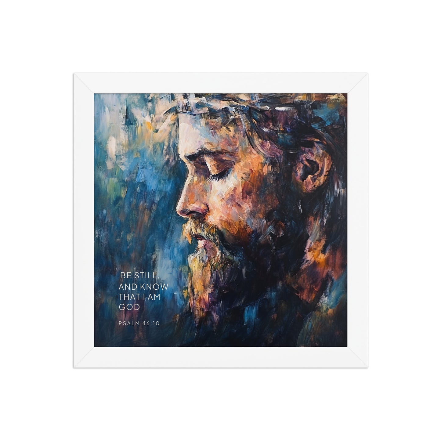 Psalm 46:10 - Know That I Am God - Bible Verse Wall Art    Unframed Matte Paper / 8″×10″-Unframed Matte Paper / 10″×10″-Unframed Matte Paper / 11″×14″-Unframed Matte Paper / 12″×12″-Unframed Matte Paper / 12″×16″-Unframed Matte Paper / 12″×18″-Unframed Matte Paper / 14″×14″-Unframed Matte Paper / 16″×16″-Unframed Matte Paper / 16″×20″-Unframed Matte Paper / 18″×18″ 