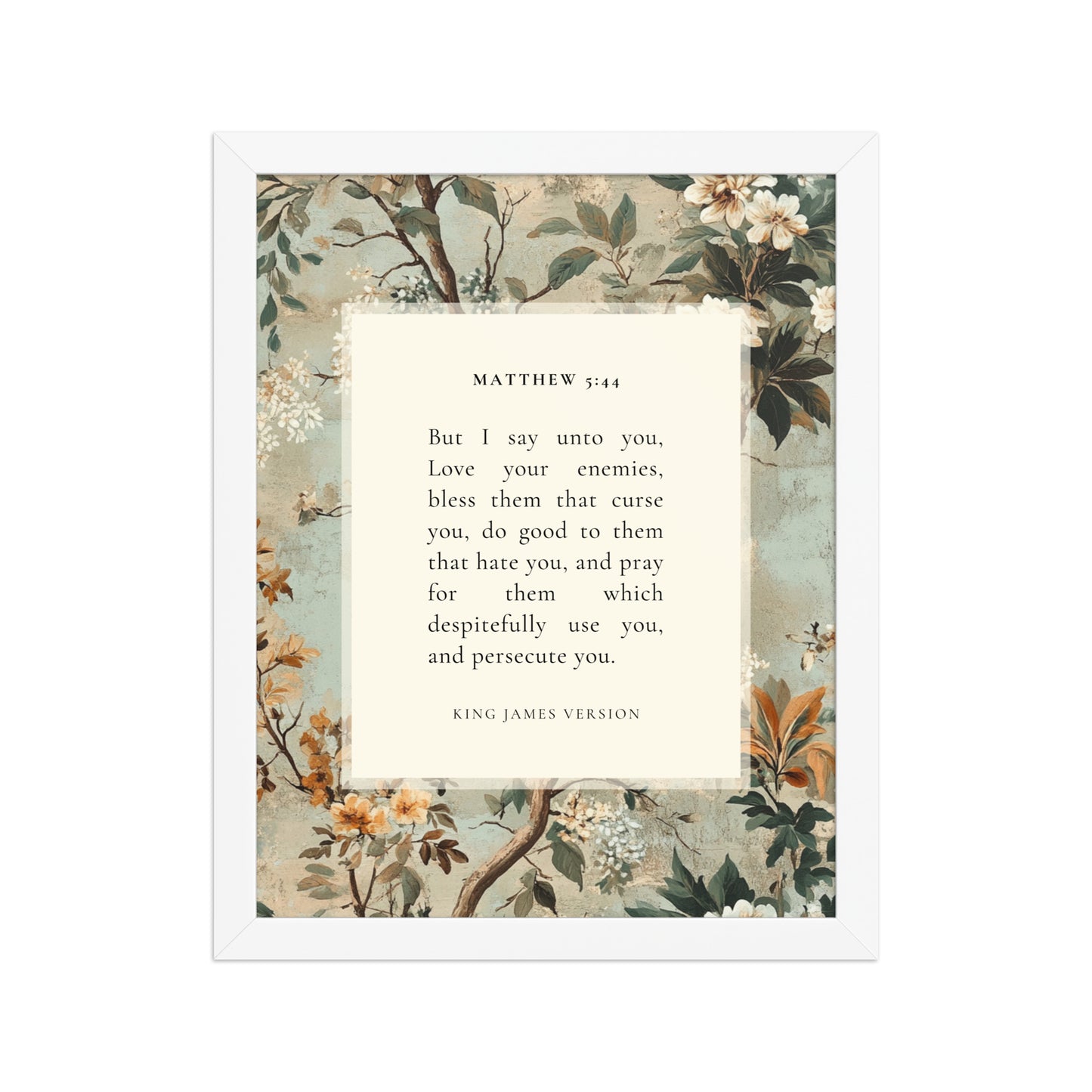 Matthew 5:44 Botanical Background  