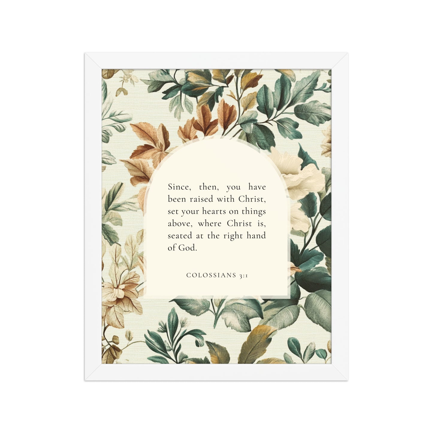 Colossians 3:1 Botanical Background  