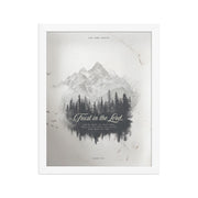 Psalm 37:4 "Trust in the Lord" Wall Art    Unframed Matte Paper / 11″×14″-Unframed Matte Paper / 12″×16″-Unframed Matte Paper / 12″×18″-Unframed Matte Paper / 16″×20″-Unframed Matte Paper / 18″×24″ 
