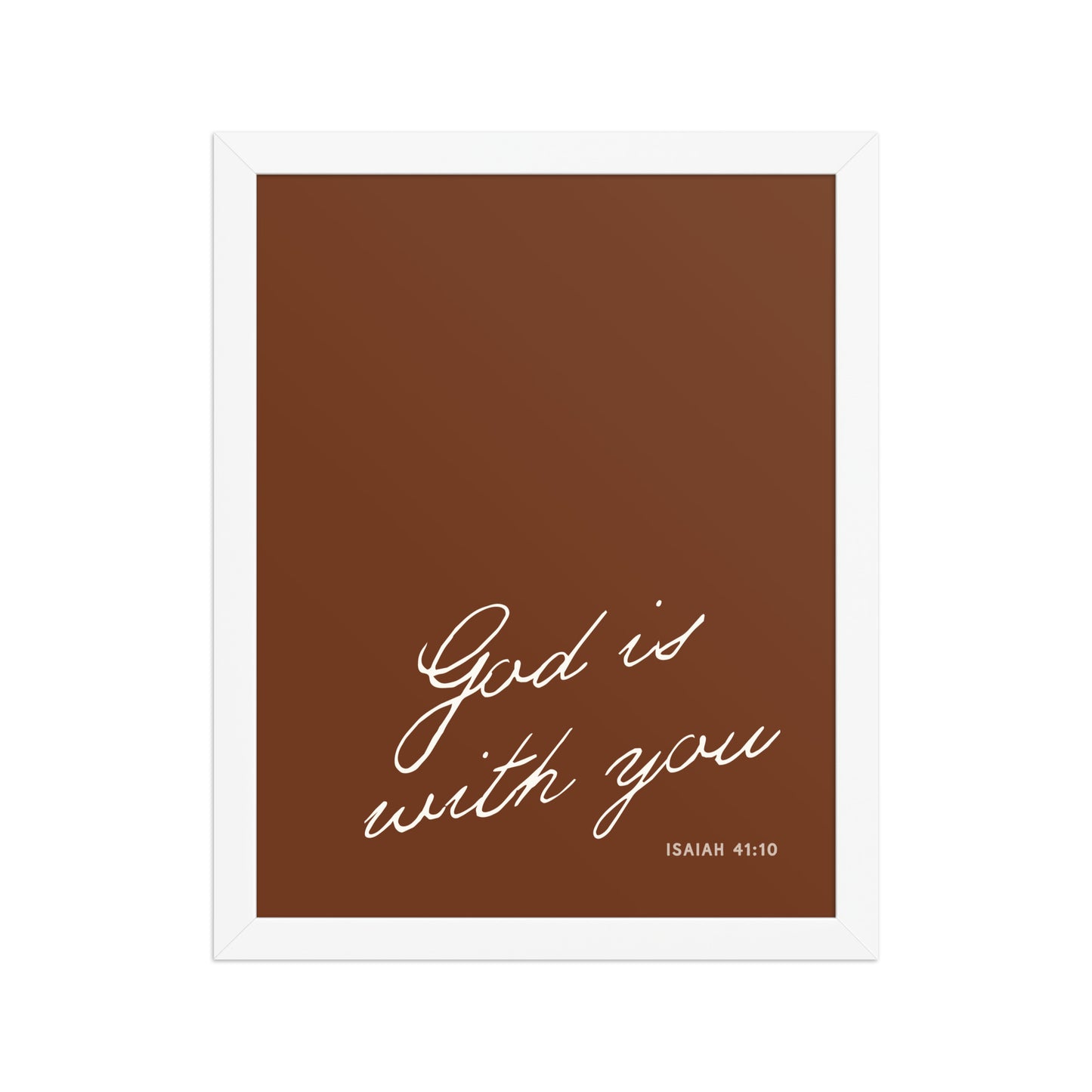 "Do Not Fear" Isaiah 41:10 Art | 3 Color Options