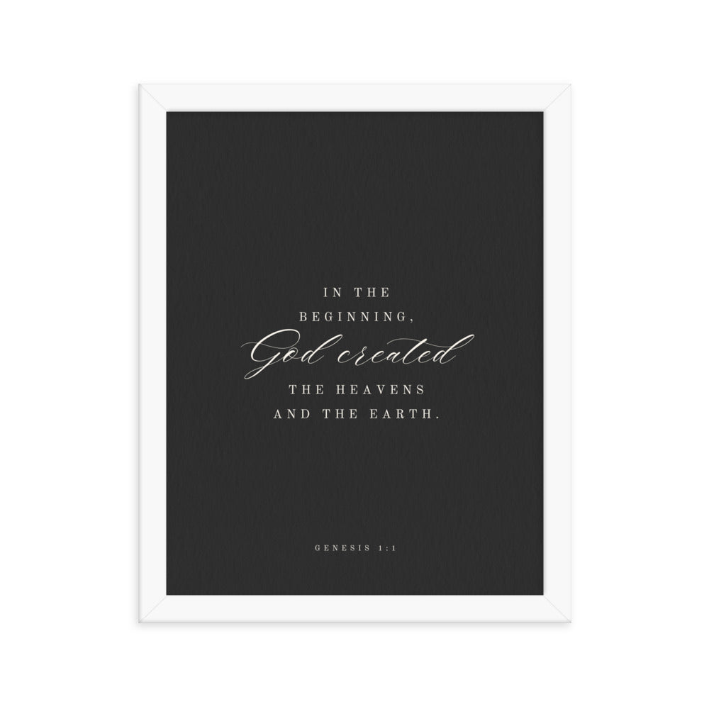 Genesis 1:1 Black Or White  