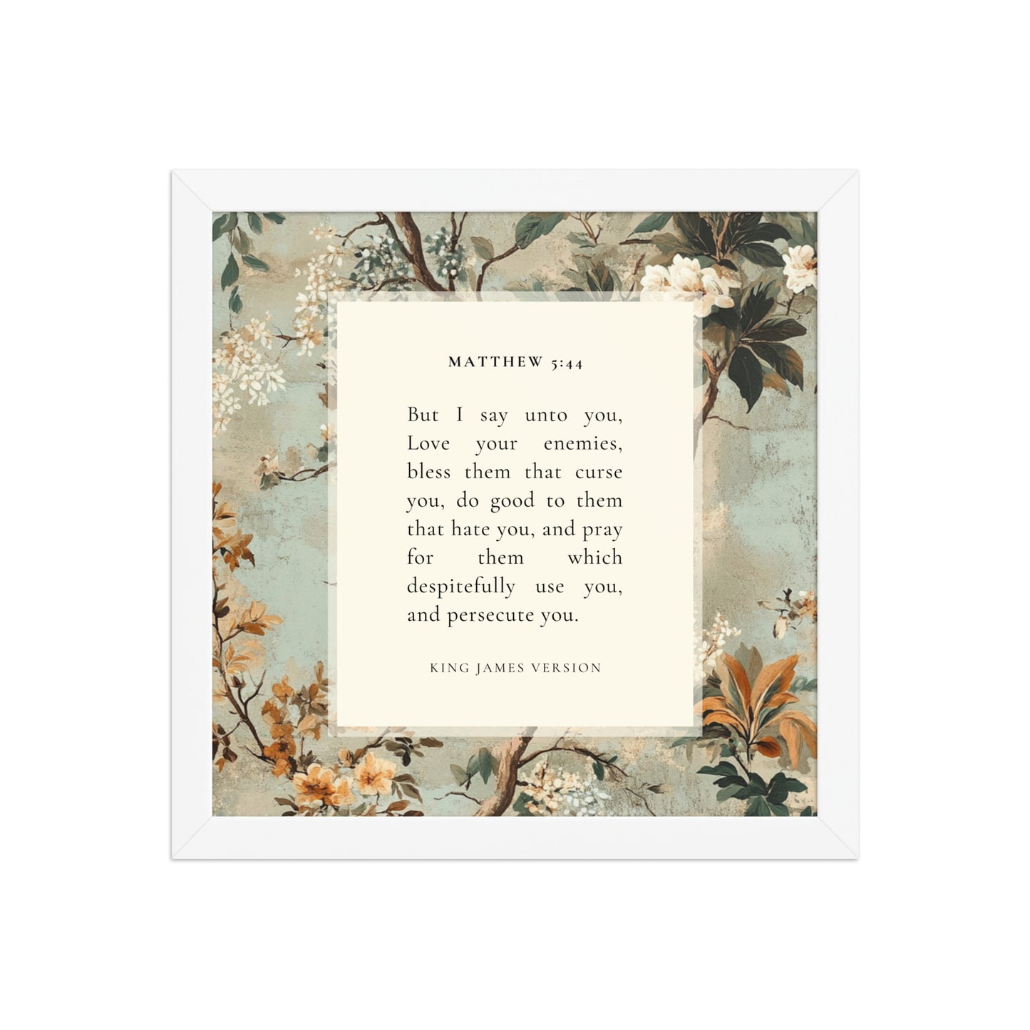 Matthew 5:44 Botanical Background  
