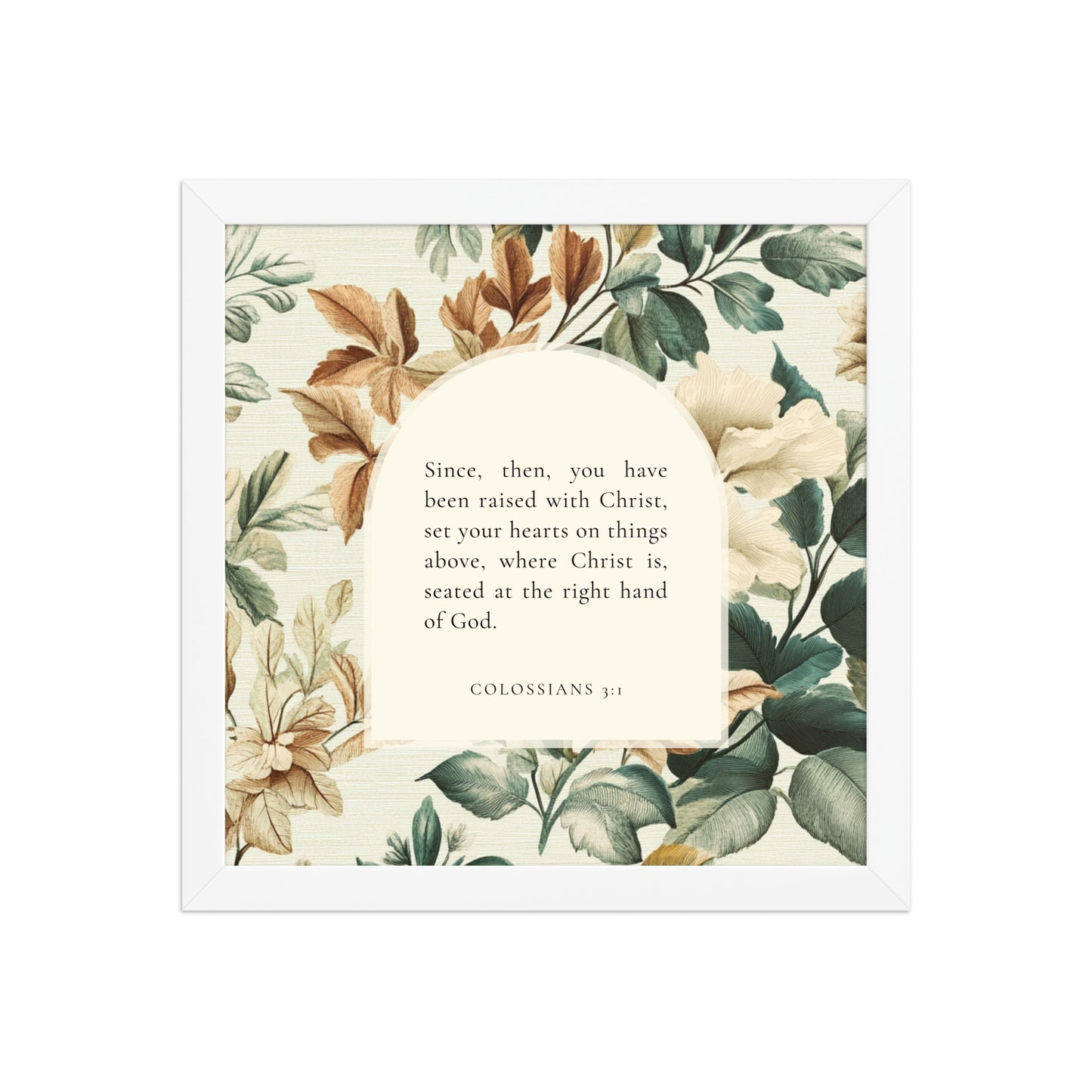 Colossians 3:1 Botanical Background  