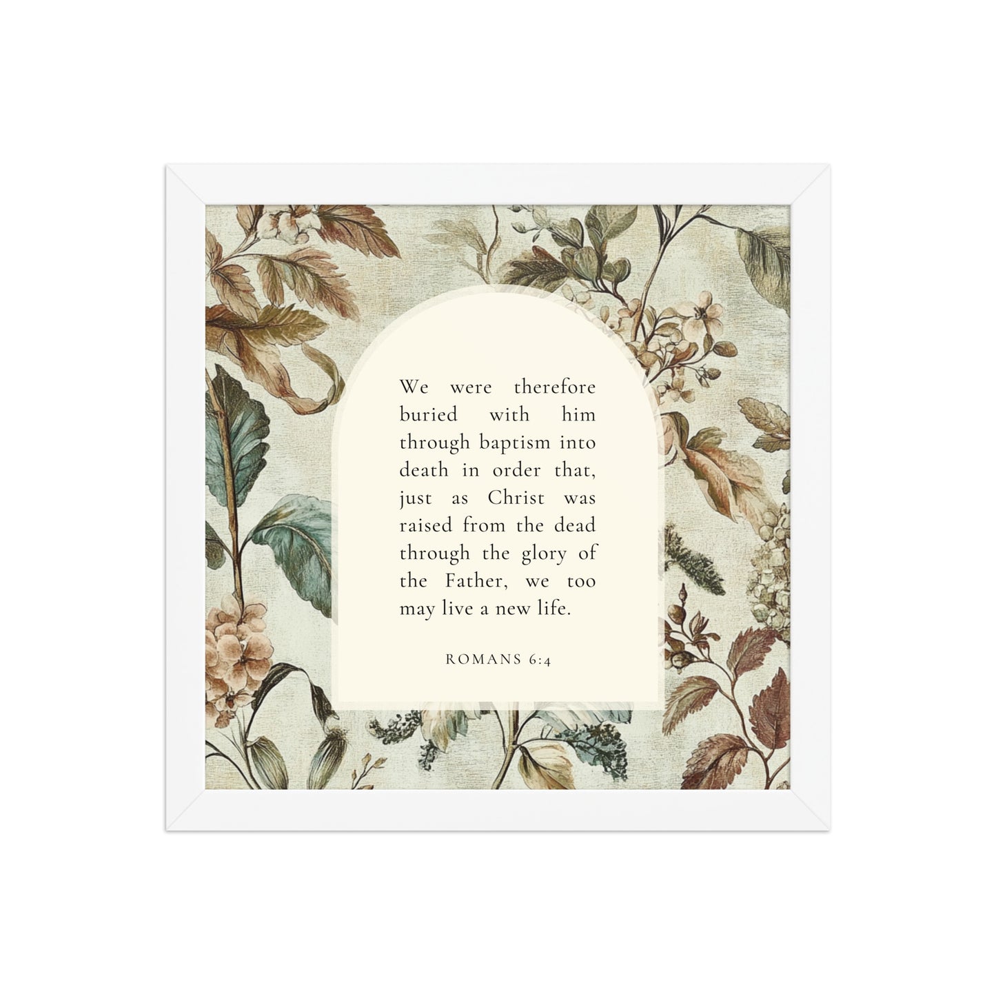 Romans 6:4 Botanical Background  