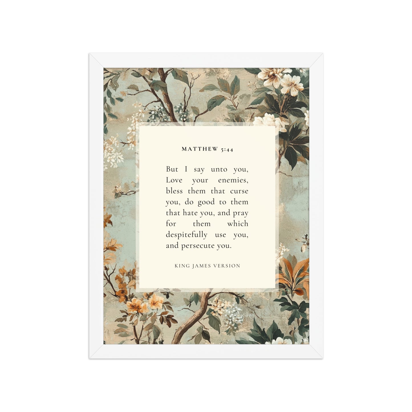 Matthew 5:44 Botanical Background  
