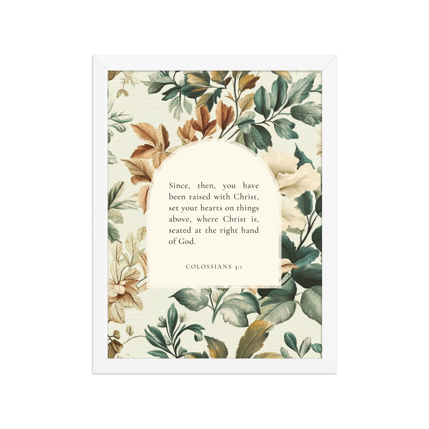 Colossians 3:1 Botanical Background  