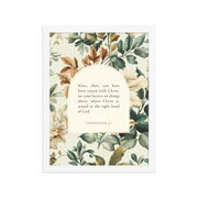 Colossians 3:1 Botanical Background  