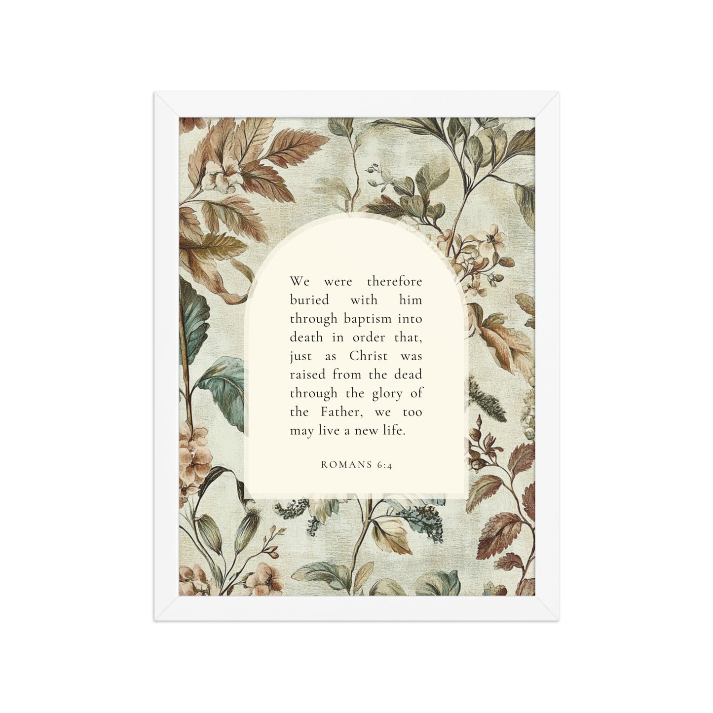 Romans 6:4 Botanical Background  