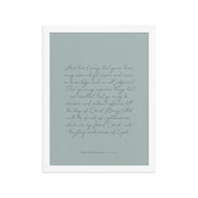 “Abound in Love” – Philippians 1:9–11 KJV Scripture Wall Art