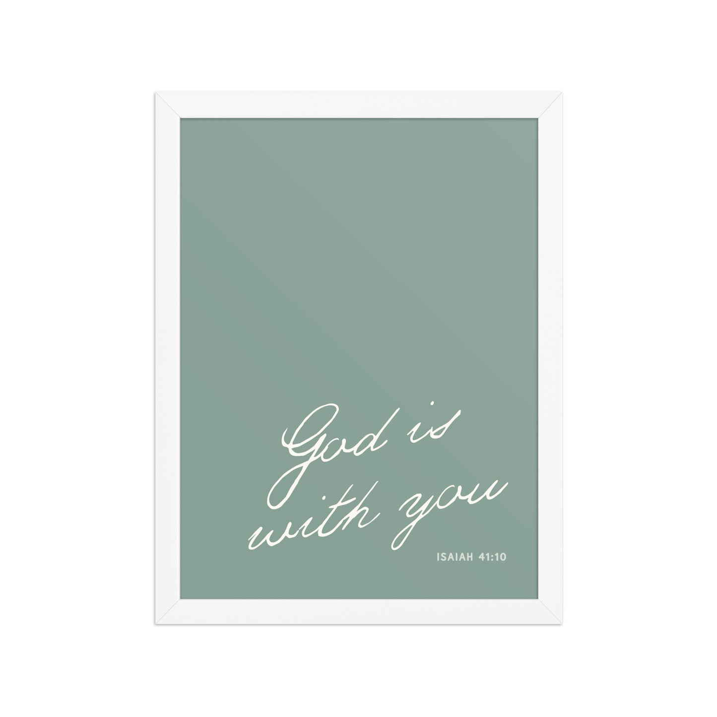 "Do Not Fear" Isaiah 41:10 Art | 3 Color Options