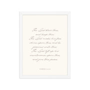 "The Lord Bless You" Numbers 6:24-26 Art | Available in 3 Colors