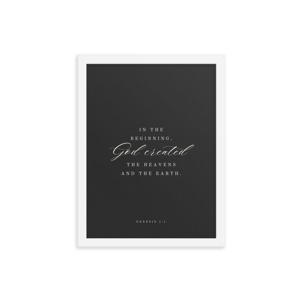 Genesis 1:1 Black Or White  