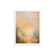 Philippians 4:13 - Oil Painting Print  