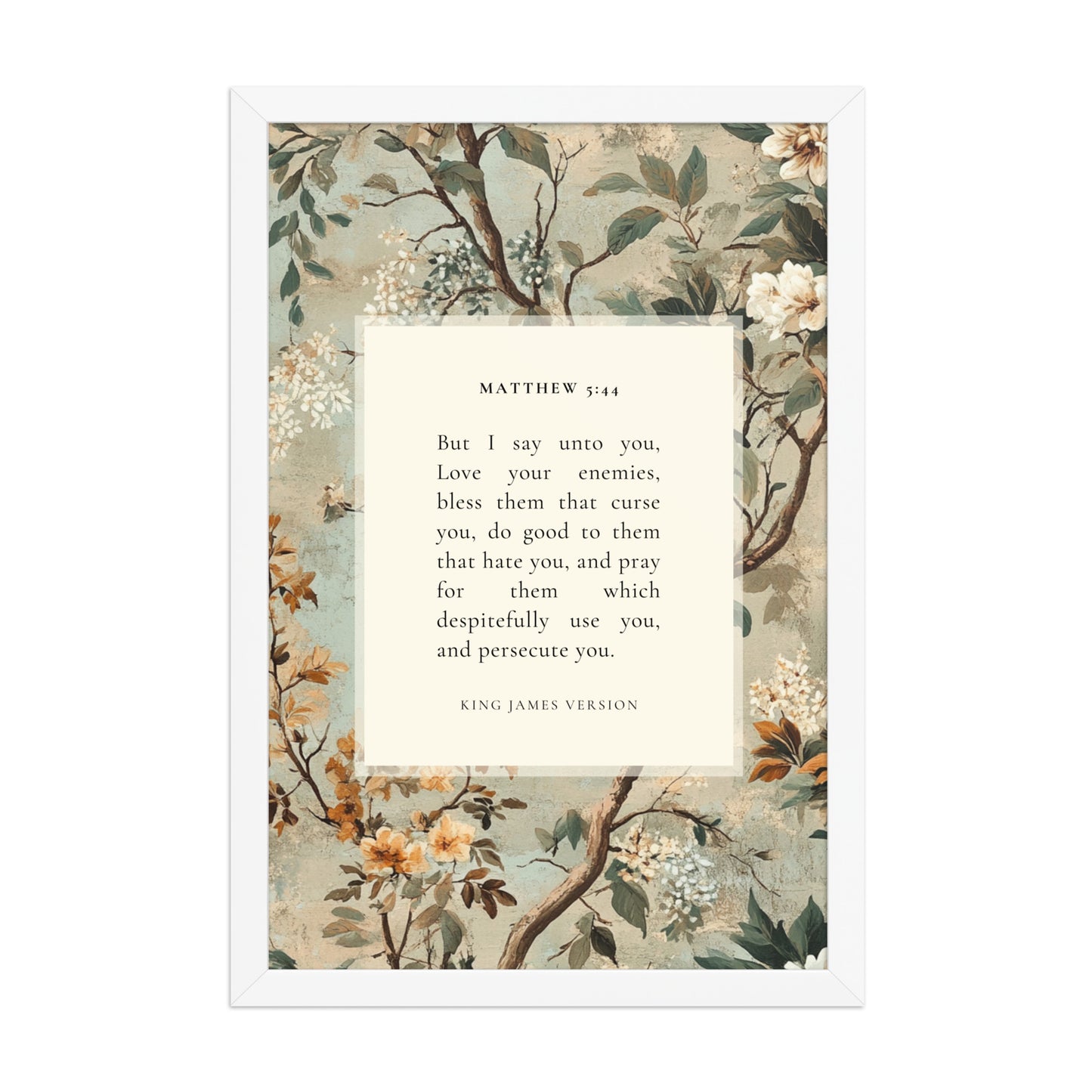 Matthew 5:44 Botanical Background  