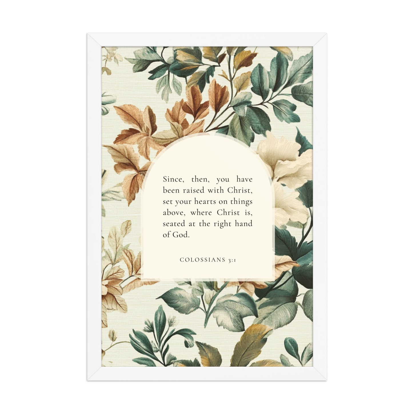 Colossians 3:1 Botanical Background  