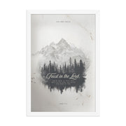 Psalm 37:4 "Trust in the Lord" Wall Art    Unframed Matte Paper / 11″×14″-Unframed Matte Paper / 12″×16″-Unframed Matte Paper / 12″×18″-Unframed Matte Paper / 16″×20″-Unframed Matte Paper / 18″×24″ 
