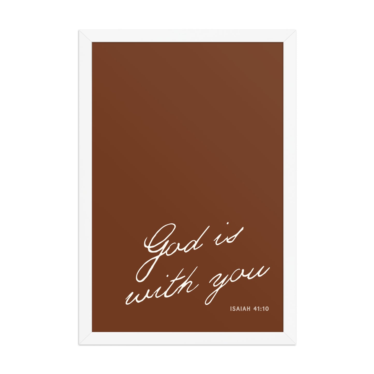 "Do Not Fear" Isaiah 41:10 Art | 3 Color Options