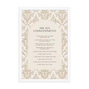 The Ten Commandments: Arch Design Print with Roman Numerals or List    Unframed Matte Paper / 8″×10″ / List-Unframed Matte Paper / 8″×10″ / Roman Numerals-Unframed Matte Paper / 11″×14″ / List-Unframed Matte Paper / 11″×14″ / Roman Numerals-Unframed Matte Paper / 12″×16″ / List 