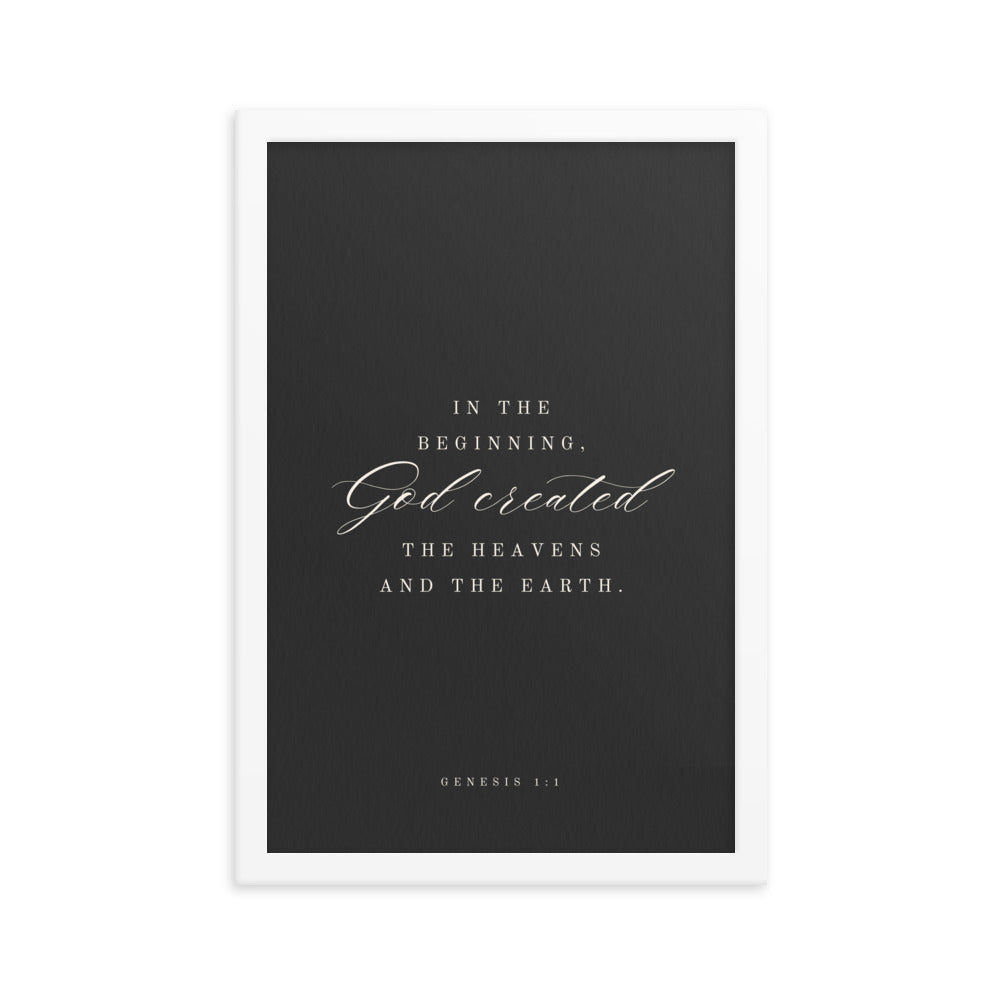 Genesis 1:1 Black Or White  