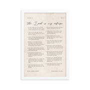 Psalm 91 KJV Entire Chapter On Beige  
