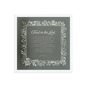 "Commit Your Way" – Psalm 37:3-6 Framed Christian Wall Art    Black / 10″×10″-Black / 12″×12″-Black / 14″×14″-Black / 16″×16″-Black / 18″×18″ 
