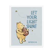 Matthew 5:16 – Pooh Bear Inspired Scripture Print