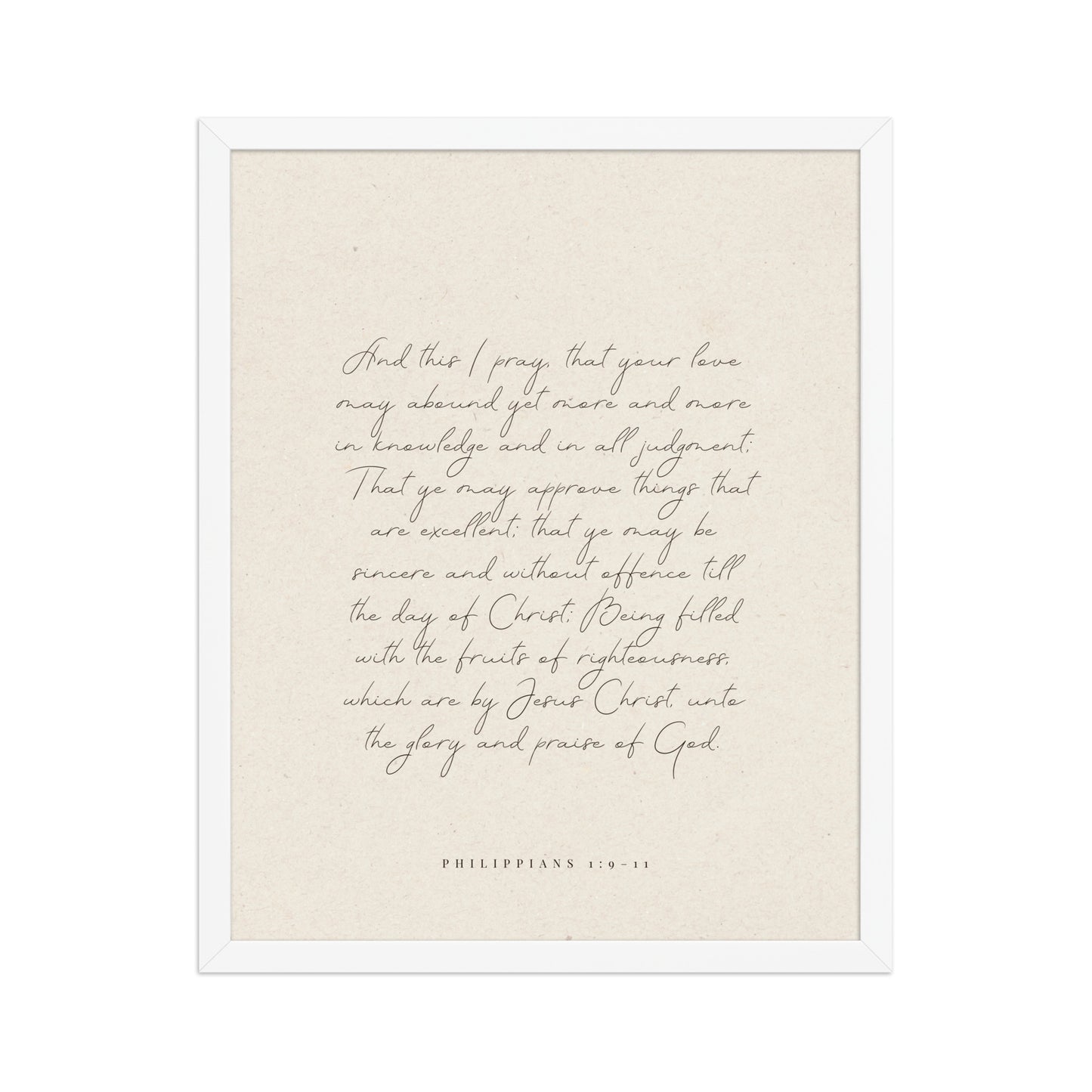 “Abound in Love” – Philippians 1:9–11 KJV Scripture Wall Art    Unframed Matte Paper / 8″×10″ / Eggshell-Unframed Matte Paper / 8″×10″ / Blue Green-Unframed Matte Paper / 8″×10″ / Red Clay-Unframed Matte Paper / 11″×14″ / Eggshell-Unframed Matte Paper / 11″×14″ / Blue Green-Unframed Matte Paper / 11″×14″ / Red Clay-Unframed Matte Paper / 12″×16″ / Eggshell-Unframed Matte Paper / 12″×16″ / Blue Green-Unframed Matte Paper / 12″×16″ / Red Clay-Unframed Matte Paper / 12″×18″ / Eggshell 