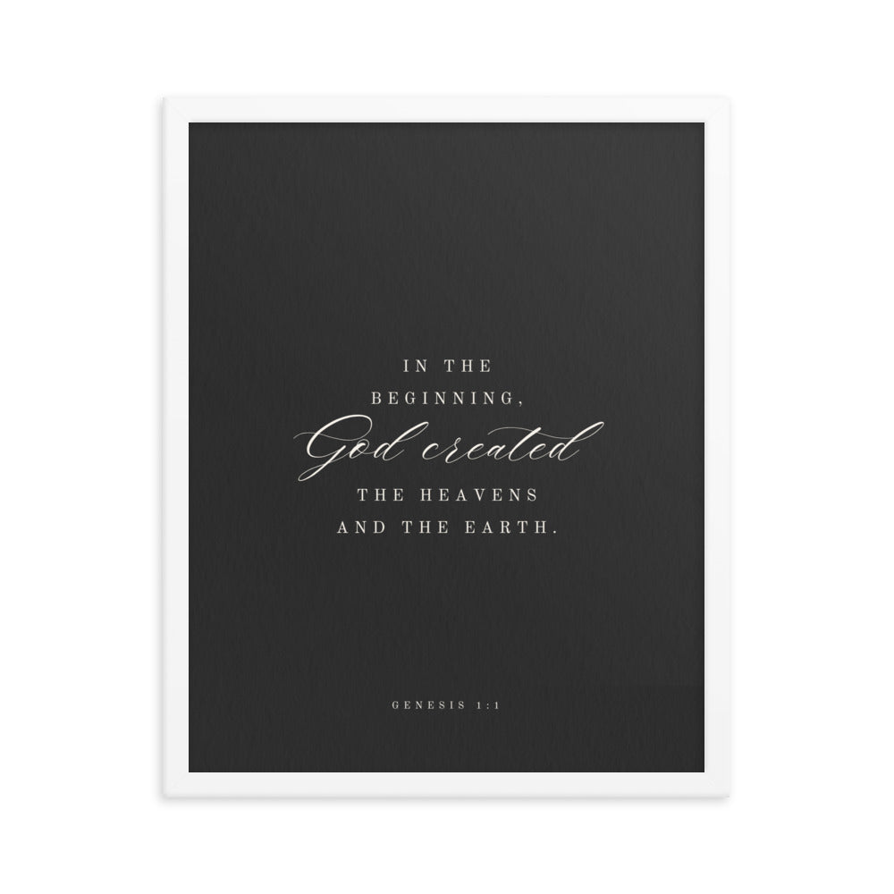 Genesis 1:1 Black Or White  