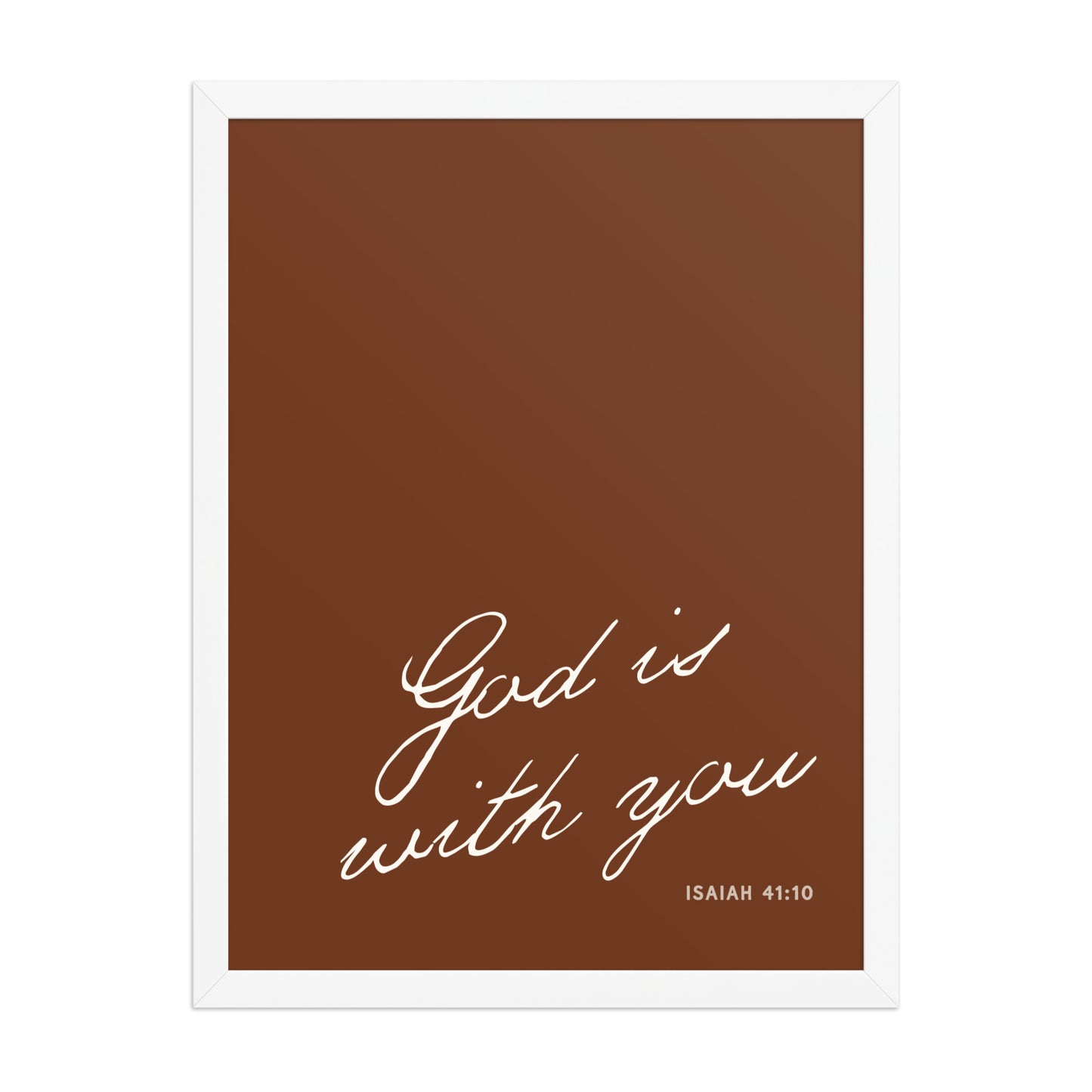 "Do Not Fear" Isaiah 41:10 Art | 3 Color Options