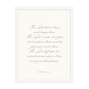 "The Lord Bless You" Numbers 6:24-26 Art | Available in 3 Colors