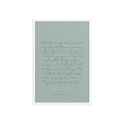“Abound in Love” – Philippians 1:9–11 KJV Scripture Wall Art