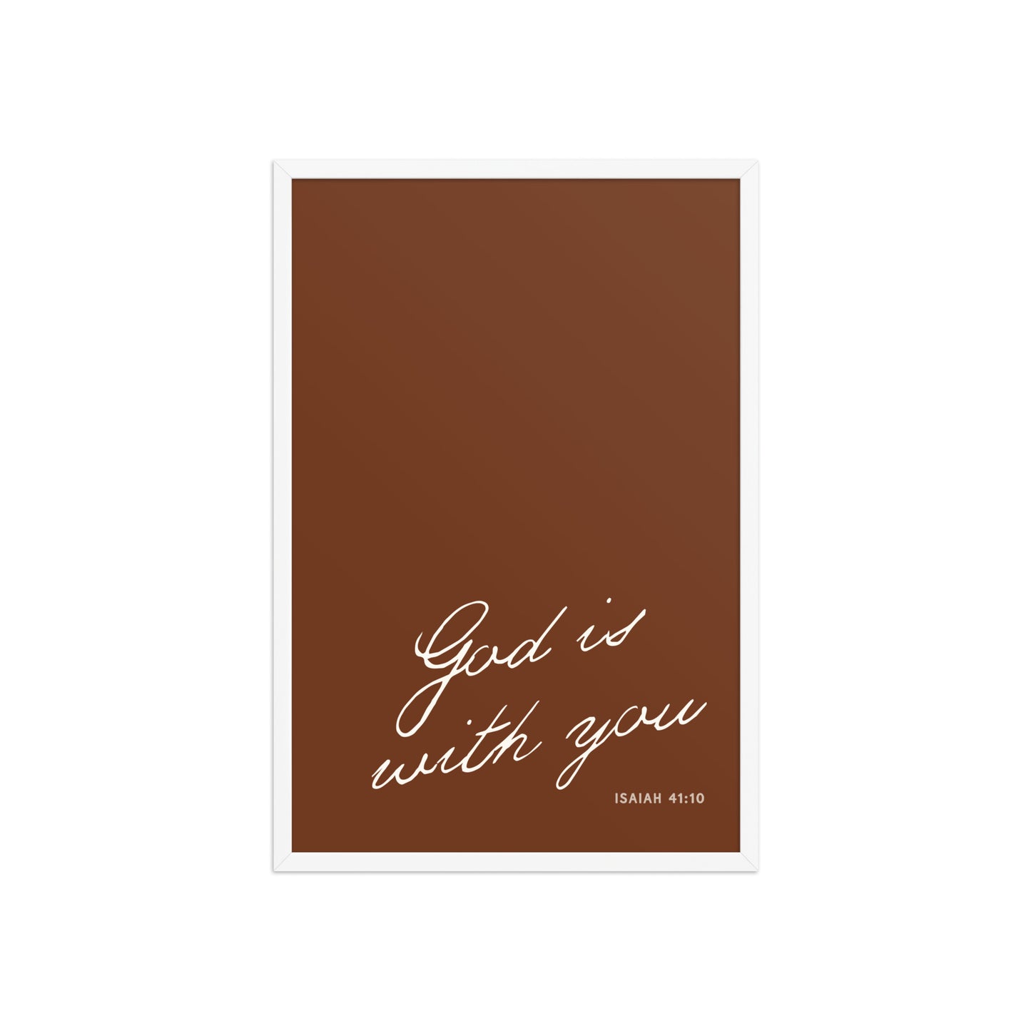 "Do Not Fear" Isaiah 41:10 Art | 3 Color Options