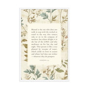 Genesis 2:9 - Botanic Floral Background 24x36