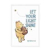 Matthew 5:16 – Pooh Bear Inspired Scripture Print