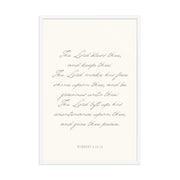 "The Lord Bless You" Numbers 6:24-26 Art | Available in 3 Colors