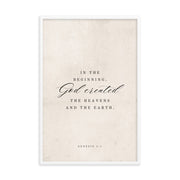 Genesis 1:1 Black Or White