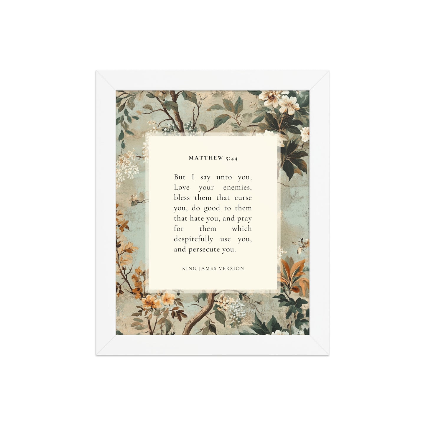 Matthew 5:44 Botanical Background  