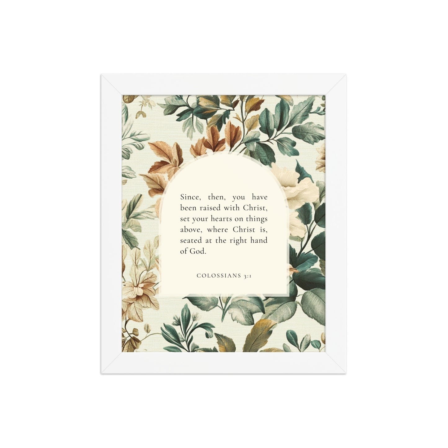 Colossians 3:1 Botanical Background  
