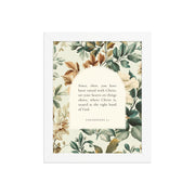Colossians 3:1 Botanical Background  