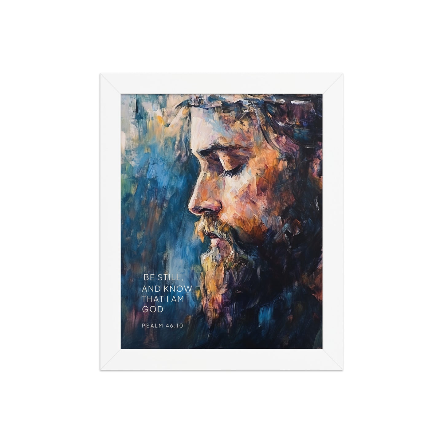 Psalm 46:10 - Know That I Am God - Bible Verse Wall Art    Unframed Matte Paper / 8″×10″-Unframed Matte Paper / 10″×10″-Unframed Matte Paper / 11″×14″-Unframed Matte Paper / 12″×12″-Unframed Matte Paper / 12″×16″-Unframed Matte Paper / 12″×18″-Unframed Matte Paper / 14″×14″-Unframed Matte Paper / 16″×16″-Unframed Matte Paper / 16″×20″-Unframed Matte Paper / 18″×18″ 