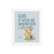Joshua 1:9 – Winnie the Pooh Bear Inspired Scripture Print