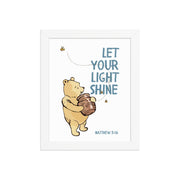 Matthew 5:16 – Pooh Bear Inspired Scripture Print