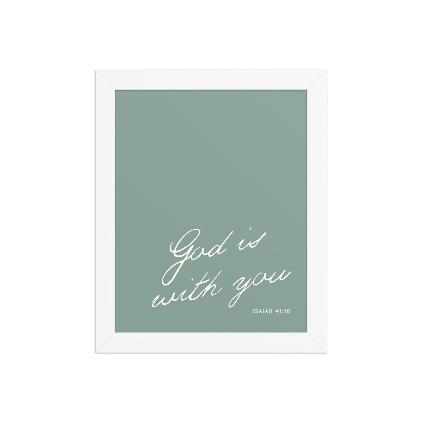 "Do Not Fear" Isaiah 41:10 Art | 3 Color Options